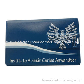 Promotional USB Card with Your Own Logo USB Flash Drive